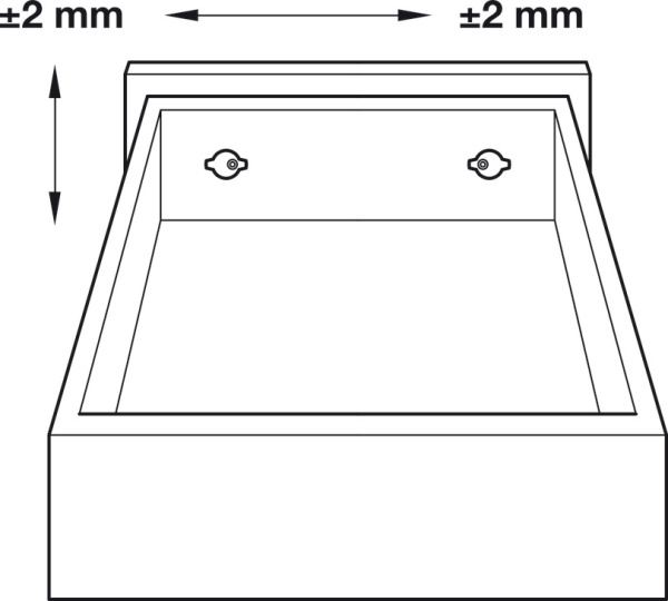 Фурнитура для юстировки лицевых панелей